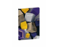 Quo Vadis - Carnet de notes - Iconique - Cubes - Pages Lignées - 15x21 cm