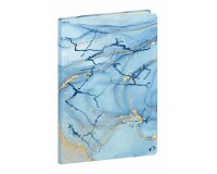 Quo Vadis - Carnet de notes - Hipsy - Marble - Pages Points (dots) et lignées - 15x21 cm