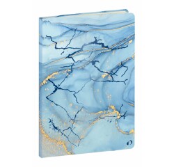 Quo Vadis - Carnet de notes - Hipsy - Marble - Pages Points (dots) et lignées - 15x21 cm