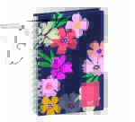 Quo Vadis - Carnet de notes - Spiralé - Daisy - Multicolore - Pages Points (dots) et lignées - 15x21 cm