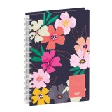 Quo Vadis - Carnet de notes - Spiralé - Daisy - Sauvage - Pages Points (dots) et lignées - 15x21 cm