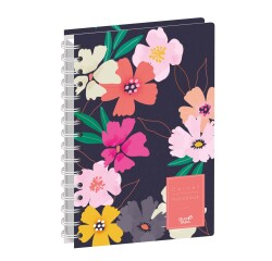 Quo Vadis - Carnet de notes - Spiralé - Daisy - Sauvage - Pages Points (dots) et lignées - 15x21 cm