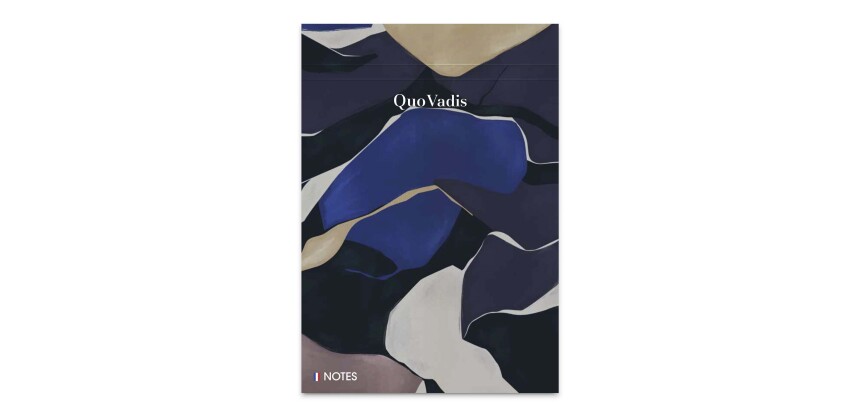 Quo Vadis - Bloc-notes - Iconique - 15x21 cm - par 6