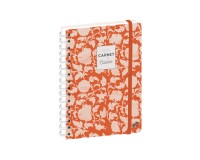 Quo Vadis - Carnet de cuisine - Spiralé - Français - Carnets thématiques - Fleurs - 15x21 cm