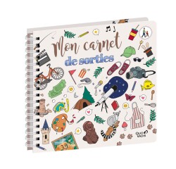 Quo Vadis - Carnet de sorties - Spiralé - Français - Carnets thématiques - All over - 24x24 cm