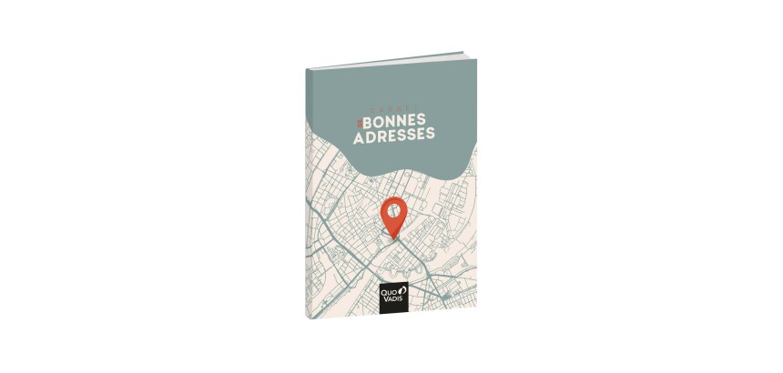 Quo Vadis - Carnet de bonnes adresses - Français - Carnets thématiques - Fantaisie - 15x21 cm