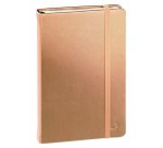 Quo Vadis - Carnet de notes - Habana - Marron - Pages Lignées - 10x15 cm Papier Clairefontaine ivoire