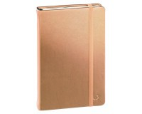 Quo Vadis - Carnet de notes - Habana - Marron - Pages Lignées - 10x15 cm Papier Clairefontaine ivoire