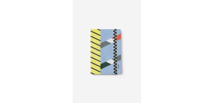 Quo Vadis - Carnet de notes - Papier Tigre - biais - Pages Points (dots) - 10x15 cm   Toile (effet tissé) -