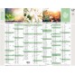 Quo Vadis - Calendrier mural - 2026 - Français - Equology - Multicolore - 14 mois de décembre à janvier - 43x33,5 cm -  recyclé - par 10