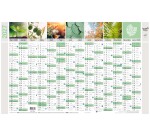 Quo Vadis - Calendrier mural - 2027 - Français - Equology - § - 14 mois de décembre à janvier - 65x40,5 cm recyclé - par 10