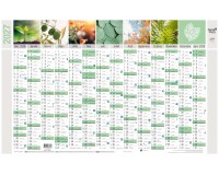 Quo Vadis - Calendrier mural - 2027 - Français - Equology - § - 14 mois de décembre à janvier - 65x40,5 cm recyclé - par 10