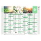 Quo Vadis - Calendrier mural - 2026 - Français - Equology - Multicolore - 14 mois de décembre à janvier - 55x40,5 cm -  recyclé - par 10
