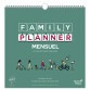 Calendrier Quo Vadis - Spiralé - Français - Family Planner - 16 mois de Sept/Déc - 30x30 cm  par 5