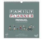 Quo Vadis - Calendrier familial à feuillets - Spiralé - 2025-2026 - Français - Family Planner - 16 mois de septembre à décembre - 30x30 cm - par 5