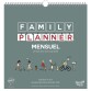 Quo Vadis - Calendrier familial à feuillets - Spiralé - 2025-2026 - Français - Family Planner - 16 mois de septembre à décembre - 30x30 cm - par 5