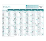 Quo Vadis - Calendrier mural - 2026 - Français - Classic - 14 mois de décembre à janvier - 43x33,5 cm