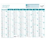 Quo Vadis - Calendrier mural - 2027 - Français - Classic - 14 mois de décembre à janvier - 43x33,5 cm