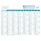 Quo Vadis - Calendrier mural - 2027 - Français - Classic - 14 mois de décembre à janvier - 43x33,5 cm