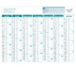 Quo Vadis - Calendrier mural - 2027 - Français - Classic - 14 mois de décembre à janvier - 43x33,5 cm