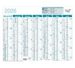 Quo Vadis - Calendrier mural - 2026 - Français - Classic - 14 mois de décembre à janvier - 55x40,5 cm