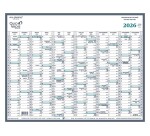 Quo Vadis - Calendrier mural - 2026 - Français - Classic - 12 mois de janv à déc. - 55x43 cm