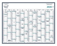 Quo Vadis - Calendrier mural - 2026 - Français - Classic - 12 mois de janv à déc. - 55x43 cm