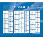 Quo Vadis - Calendrier mural - 2026 - Français - Classic - 14 mois de déc. à janv - 27x21 cm - par 10