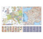 Quo Vadis - Calendrier mural - 2026 - Français - Arc en ciel - Multicolore - 14 mois de décembre à janvier - 65x43 cm - par 10