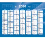 Quo Vadis - Calendrier mural - 2026 - Français - Classic - 14 mois de déc. à janv - 43x33,5 cm - par 10