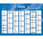 Quo Vadis - Calendrier mural - 2026 - Français - Classic - 14 mois de déc. à janv - 55x40,5 cm - par 10