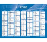 Quo Vadis - Calendrier mural - 2026 - Français - Classic - 14 mois de déc. à janv - 55x40,5 cm - par 10