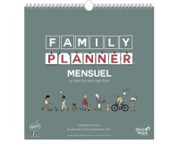 Quo Vadis - Calendrier familial à feuillets - Spiralé - 2026-2027 - Français - Family Planner - 16 mois de septembre à décembre - 30x30 cm