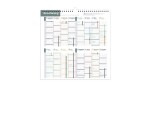 Quo Vadis - Calendrier familial à feuillets - Spiralé - 2026-2027 - Français - Family Planner - 16 mois de septembre à décembre - 30x30 cm