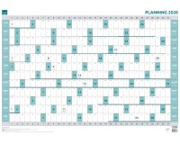 Quo Vadis - Calendrier mural - 2026 - Français - Classic - 12 mois de janv à déc. - 90x63 cm