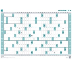 Quo Vadis - Calendrier mural - 2026 - Français - Classic - 12 mois de janv à déc. - 90x63 cm