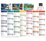 Quo Vadis - Calendrier mural - 2027 - Français - Tradition - Tradition - 13 mois de janvier à janvier - 43x33,5 cm - par 10
