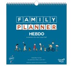 Quo Vadis - Calendrier familial à feuillets - Spiralé - 2026-2027 - Français - Family Planner - 12 mois de septembre à août - 30x30 cm