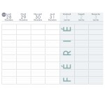 Quo Vadis - Calendrier familial à feuillets - Spiralé - 2026-2027 - Français - Family Planner - 12 mois de septembre à août - 30x30 cm