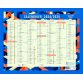 Calendrier Quo Vadis - Français - Classic - 14 mois de Août/Sept - 43x33,5 cm par 10 - Eventail