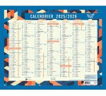 Quo Vadis - Calendrier mural - 2025-2026 - Français - Classic - Multicolore - 14 mois de août à septembre - 43x33,5 cm - par 10