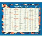 Quo Vadis - Calendrier mural - 2025-2026 - Français - Classic - Multicolore - 14 mois de août à septembre - 43x33,5 cm - par 10