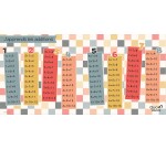 Quo Vadis - Mémo pédagogique Origami - Français - Perpétuel - 36x18 cm - par 10