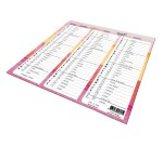 Quo Vadis - Calendrier origami - 2026 - Français - Fantaisie - Multicolore - 12 mois de janv à déc. - 26x13 cm - par 10