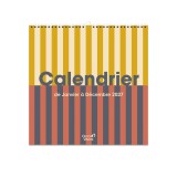 Quo Vadis - Calendrier à feuillets - Spiralé - 2027 - Français - Eterny - Graphic - 12 mois de janvier à décembre - 30x30 cm