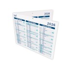 Quo Vadis - Calendrier origami - 2026 - Français - 12 mois de janv à déc. - 43x35 cm - par 10