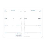 Quo Vadis - Recharge Agenda - 2027 - Sapa X - Semainier Horizontal - Français - 12 mois de janvier à décembre - 10x15 cm