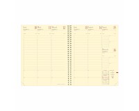 Quo Vadis - Recharge Agenda - Spiralé - 2027 - Manager S Prestige - Semainier Planning - Français - 12 mois et 1/2 de mi-décembre à décembre - 21x27 cm