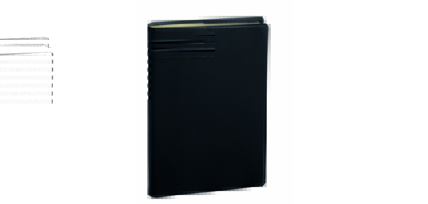 Quo Vadis - Agenda - Spiralé - 2026 - Note 24 S Prestige - Semainier Notes - Français - Impala - Noir - 12 mois et 1/2 de mi-décembre à décembre - 16x24 cm