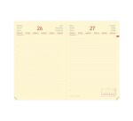Quo Vadis - Agenda - 2027 - Daily 17 Prestige - Journalier - Multilingue - Silk - 12 mois de janvier à décembre - 12x17 cm Papier Clairefontaine ivoire